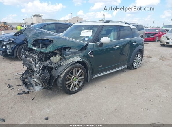 WMZYT5C38H3D79971 2017 MINI COUNTRYMAN Green წინა მარცხენა ხედი სამი მეოთხედიდან