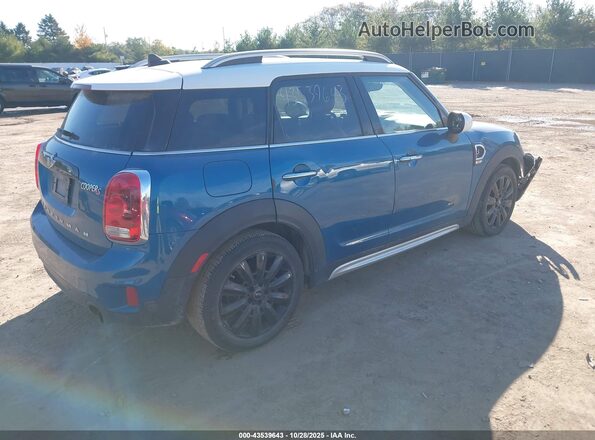 WMZYT5C38H3D80330 2017 MINI COUNTRYMAN Blue უკანა მარჯვენა