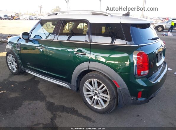 WMZYV5C30H3E01276 2017 MINI COUNTRYMAN Зеленый Задняя левая четверть