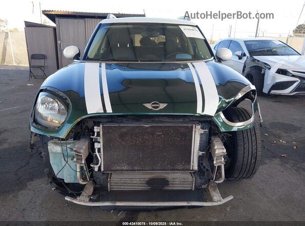 WMZYV5C30H3E01276 2017 MINI COUNTRYMAN Зеленый Вид задней части салона