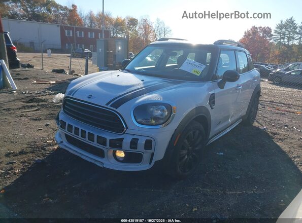 WMZYV5C30J3B75844 2018 MINI COUNTRYMAN White Vista tres cuartos delantera izquierda