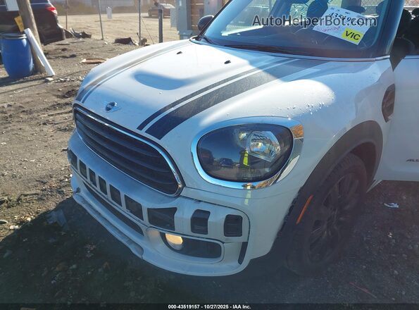 WMZYV5C30J3B75844 2018 MINI COUNTRYMAN White Vista frontal