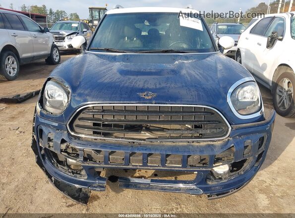 WMZYV5C38H3E02093 2017 MINI COUNTRYMAN Blue Вид спереду