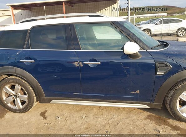 WMZYV5C38H3E02093 2017 MINI COUNTRYMAN Blue Панорамний вид салону 360°
