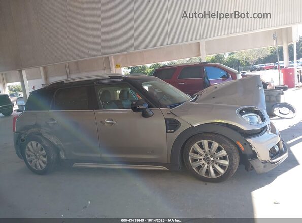 WMZYV5C38J3E02830 2018 MINI COUNTRYMAN Beige Widok wnętrza z tyłu