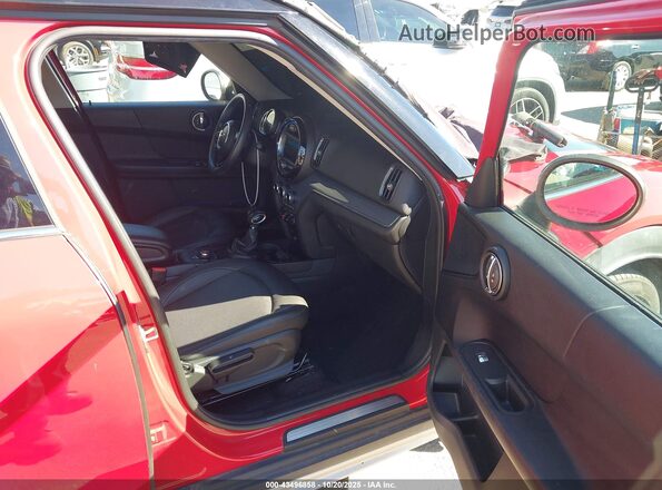 WMZYV5C52K3F58171 2019 MINI COUNTRYMAN Red Front interior view