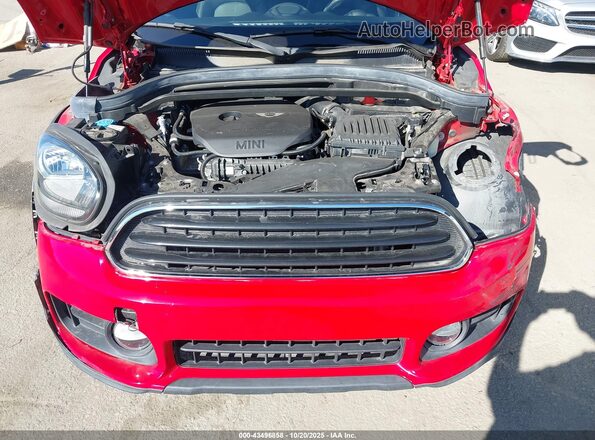 WMZYV5C52K3F58171 2019 MINI COUNTRYMAN Red Rear view