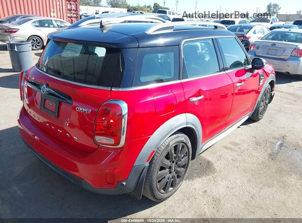 WMZYV5C52K3F58171 2019 MINI COUNTRYMAN Red Rear right