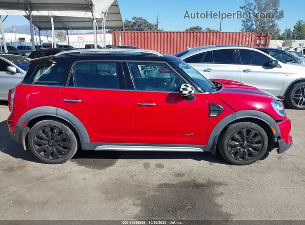 WMZYV5C52K3F58171 2019 MINI COUNTRYMAN Red 360 interior view