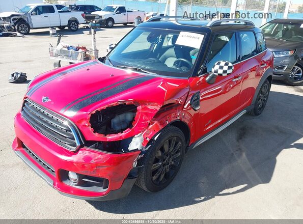 WMZYV5C52K3F58171 2019 MINI COUNTRYMAN Red Front left