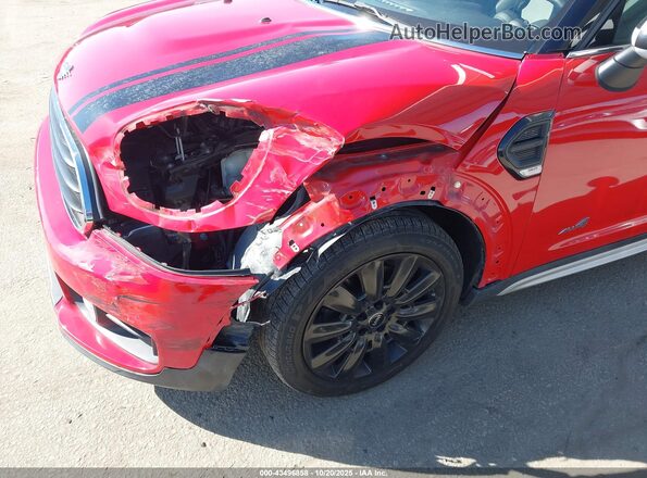 WMZYV5C52K3F58171 2019 MINI COUNTRYMAN Red Front view