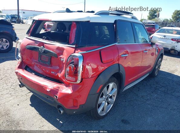 WMZYW7C09L3L45634 2020 MINI COUNTRYMAN Красный Задняя правая четверть