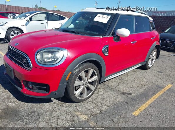 WMZYW7C09L3L45634 2020 MINI COUNTRYMAN Красный Передняя левая четверть