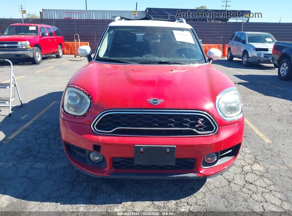 WMZYW7C09L3L45634 2020 MINI COUNTRYMAN Красный Вид щитка приборов