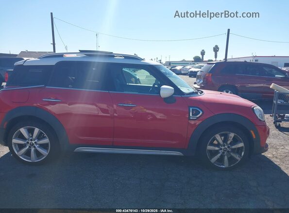 WMZYW7C09L3L45634 2020 MINI COUNTRYMAN Красный Вид задней части салона