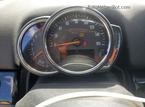 WMZYX1C04L3L55529 2020 MINI COOPER Black Vista del cuadro de instrumentos