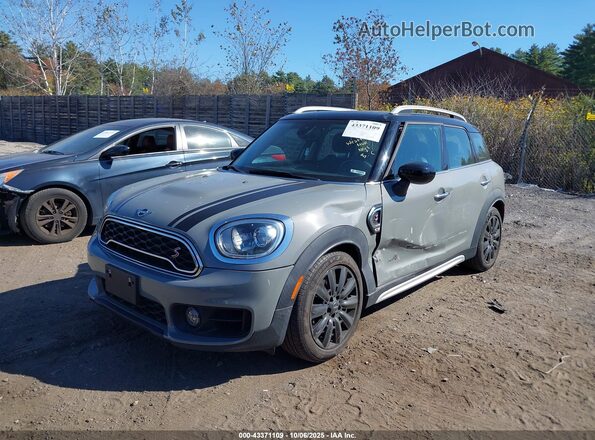 WMZYX1C07L3L79890 2020 MINI COUNTRYMAN Gray Vista tres cuartos delantera izquierda