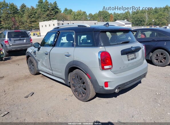 WMZYX1C07L3L79890 2020 MINI COUNTRYMAN Gray Trasero izquierdo