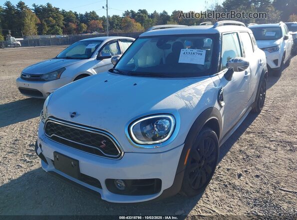 WMZYX1C07L3L97998 2020 MINI COUNTRYMAN White Vista tres cuartos delantera izquierda