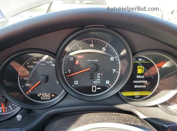 WP0AA2A72GL007761 2016 PORSCHE PANAMERA Black ხელსაწყოთა პანელის ხედი