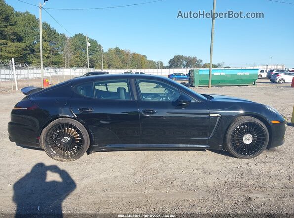 WP0AA2A75GL001484 2016 PORSCHE PANAMERA Black Rear interior view