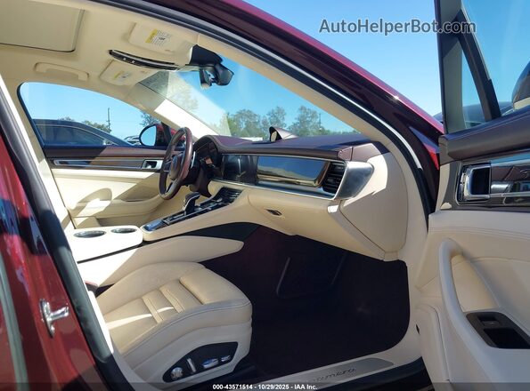 WP0AA2A78JL108536 2018 PORSCHE PANAMERA Champagne წინა სალონის ხედი