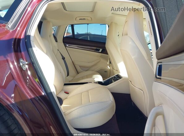 WP0AA2A78JL108536 2018 PORSCHE PANAMERA Champagne VIN კოდის სტიკერის ხედი