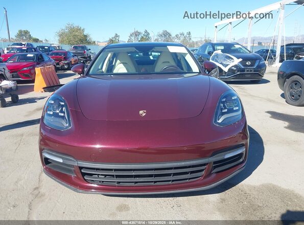 WP0AA2A78JL108536 2018 PORSCHE PANAMERA Champagne უკანა სალონის ხედი