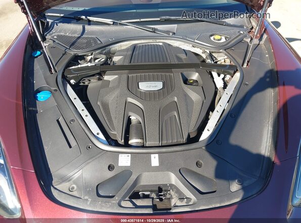WP0AA2A78JL108536 2018 PORSCHE PANAMERA Champagne უკანა ხედი