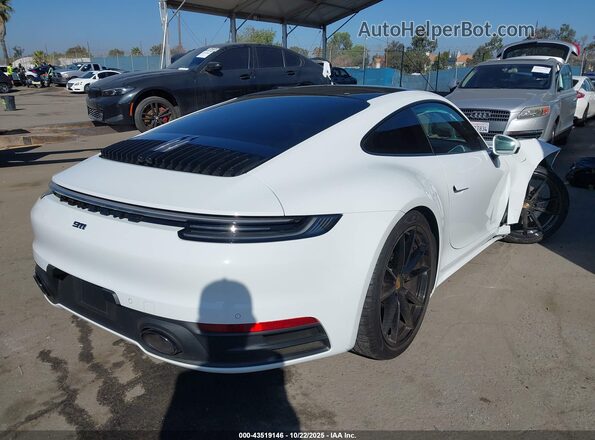 WP0AA2A90MS205788 2021 PORSCHE 911 White Задня права чверть