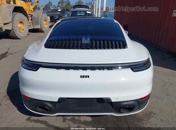 WP0AA2A90MS205788 2021 PORSCHE 911 White 