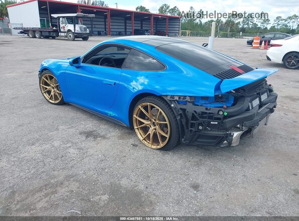 WP0AA2A94PS205118 2023 PORSCHE 911 Blue Trasero izquierdo