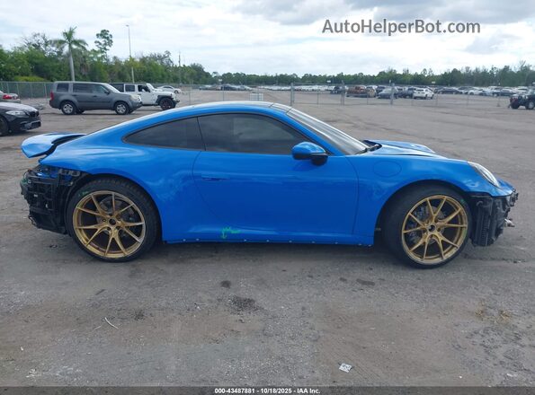 WP0AA2A94PS205118 2023 PORSCHE 911 Blue Vista interior de 360 grados