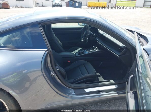 WP0AA2A96SS207364 2025 PORSCHE 911 Gray Widok wnętrza z przodu