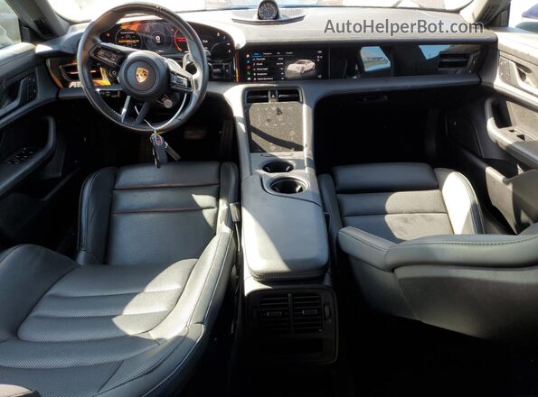WP0AA2Y10NSA10682 2022 PORSCHE TAYCAN Синий Вид панели приборов