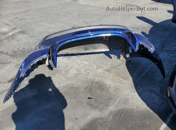 WP0AA2Y10NSA10682 2022 PORSCHE TAYCAN Синий Вид подкапотного пространства