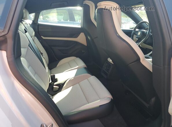 WP0AA2Y10NSA15509 2022 PORSCHE TAYCAN Silver Вид задніх сидінь