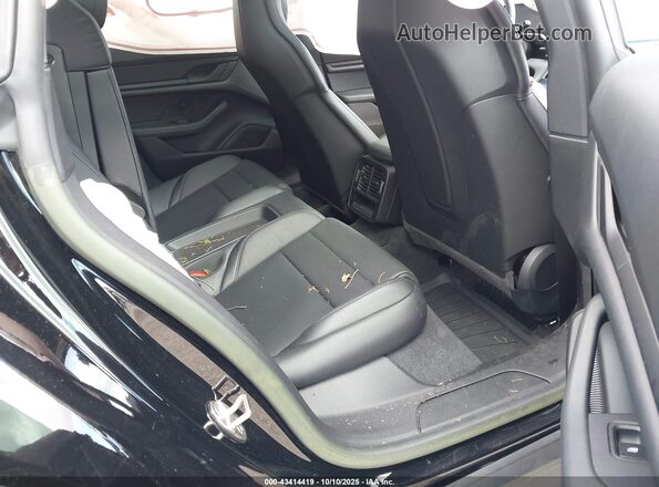 WP0AA2Y11PSA10225 2023 PORSCHE TAYCAN Black Vista de la etiqueta del VIN