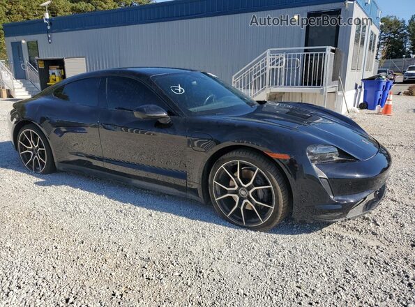WP0AA2Y12RSA10009 2024 PORSCHE TAYCAN Черный Передняя правая четверть