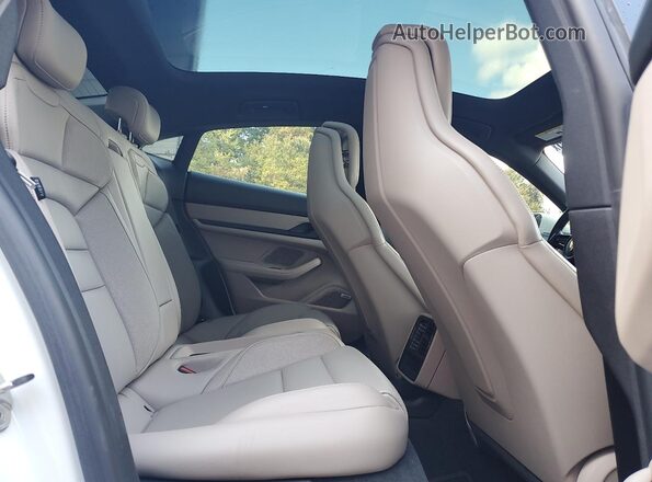 WP0AA2Y15MSA18016 2021 PORSCHE TAYCAN White Widok tylnych siedzeń