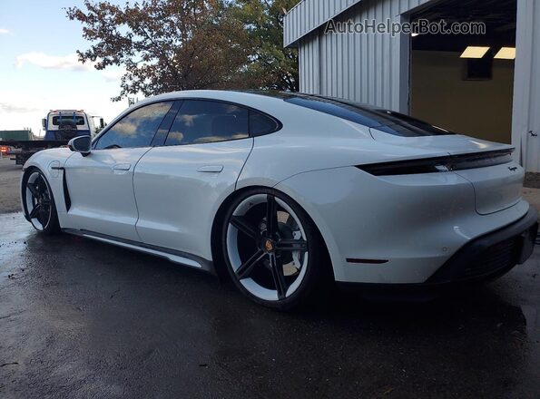 WP0AA2Y15MSA18016 2021 PORSCHE TAYCAN White Tył lewy