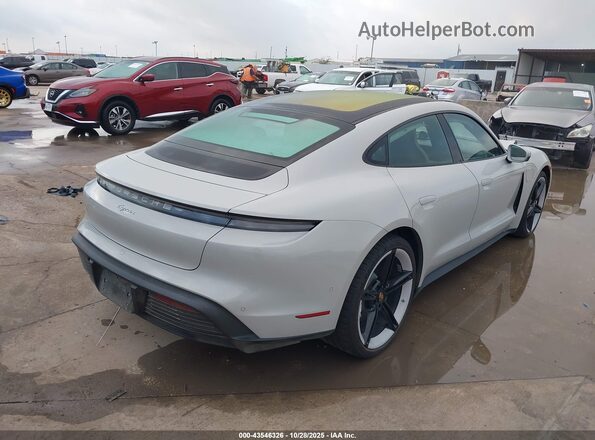 WP0AA2Y19NSA13760 2022 PORSCHE TAYCAN Gray Tył prawy