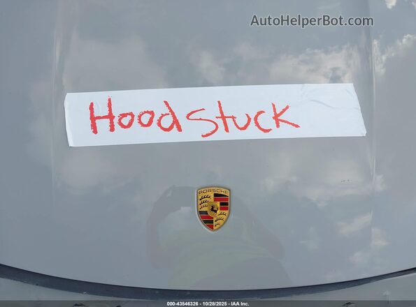 WP0AA2Y19NSA13760 2022 PORSCHE TAYCAN Gray 