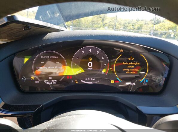 WP0AA2YA3SL008718 2025 PORSCHE PANAMERA Black Вид задніх сидінь