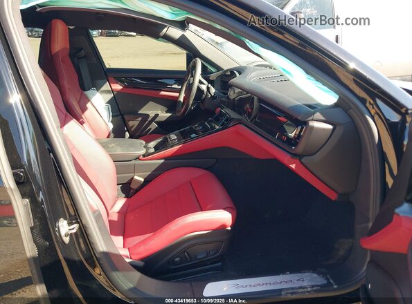 WP0AA2YA3SL008718 2025 PORSCHE PANAMERA Black Вид салону спереду