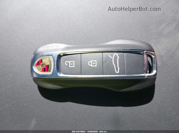 WP0AA2YA3SL008718 2025 PORSCHE PANAMERA Black Вид панелі приладів