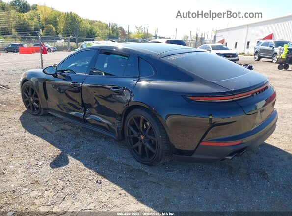 WP0AA2YA3SL008718 2025 PORSCHE PANAMERA Black Задня ліва чверть
