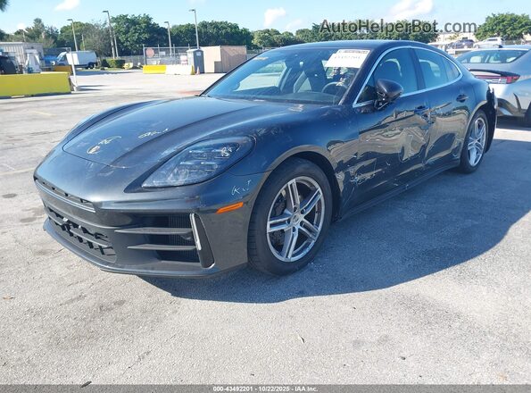 WP0AA2YA4SL000126 2025 PORSCHE PANAMERA Gray Առջևի ձախ երեք քառորդ տեսարան
