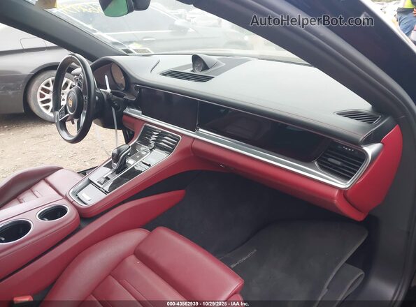 WP0AB2A72KL128294 2019 PORSCHE PANAMERA Black წინა სალონის ხედი