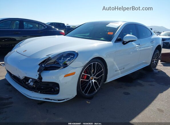 WP0AB2A73PL130062 2023 PORSCHE PANAMERA White წინა მარცხენა ხედი სამი მეოთხედიდან